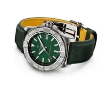 Breitling Avenger Automatic 42mm Green Dial Leather Strap (Msrp: $4,900) 3