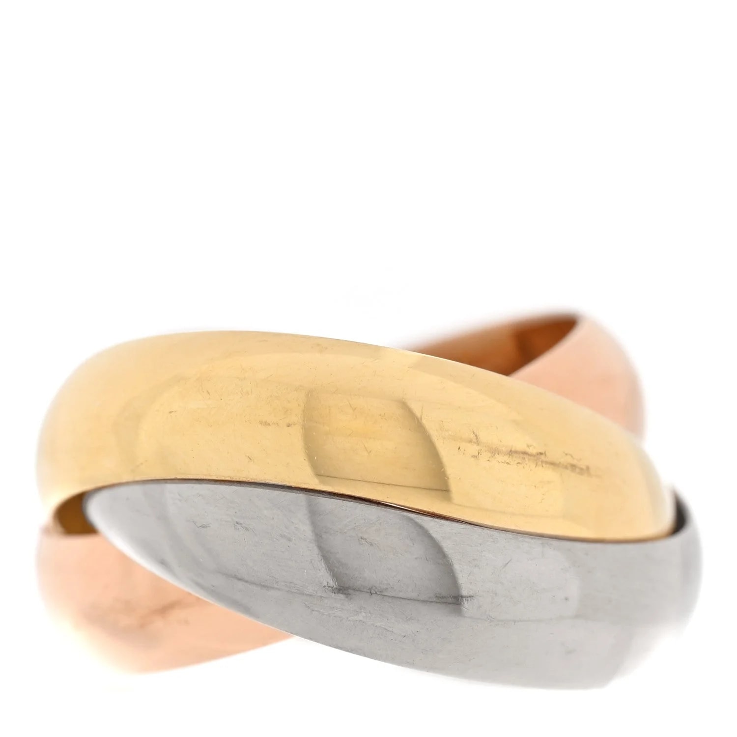 18K White Gold Extra Large Trinity 51 5.75 3
