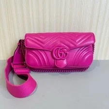 Gucci — Gucci GG Marmont Medium Crossbody Auth — Handbag — resale
