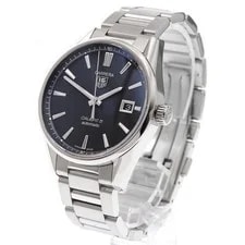 Tag Heuer — TAG Heuer Carrera Calibre 5 WAR211A-1 39mm SS Black #C8722 — Watch — resale