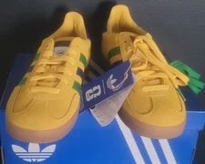 NEW Adidas Originals Gazelle Indoor "Fifa World CUP 2026 Brazil" Shoe US 3