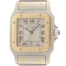Cartier — Cartier Santos Galbee LM W20011C4 K18Yellow Gold / Stainless Steel 29mm #DW2642 — Watch — resale