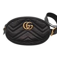 Gucci GG Marmont Waist 476434 Quilted Double G 2