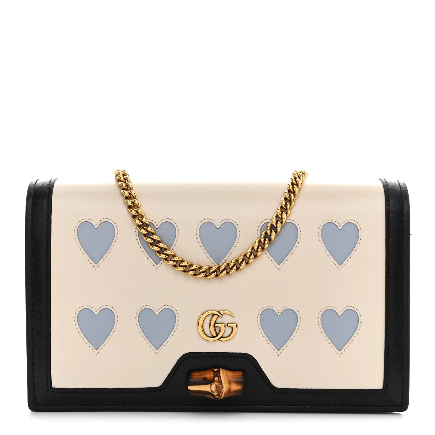 Gucci — Lovelight Mini Diana Chain Mystic Paradise Cloude — Handbag — resale