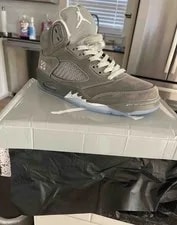 Jordan Air 5 High Top Basketball Lace Up 2