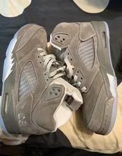 Jordan Air 5 High Top Basketball Lace Up 3