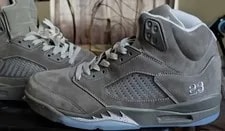 Jordan Air 5 High Top Basketball Lace Up 4