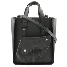 Dior — Dior Christian Saddle Mini 2WAY Calf — Handbag — resale