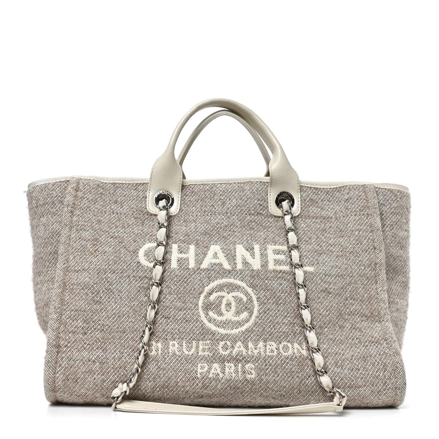 Chanel — Mixed Fibers Medium Deauville — Handbag — resale