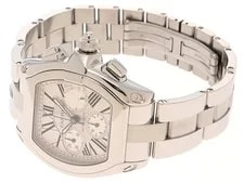 Cartier Roadster Chrono W62019X6 Stainless Steel 42mm Silver Dial 2019 #DW1034 3