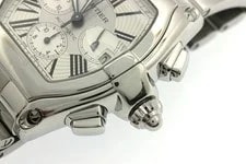 Cartier Roadster Chrono W62019X6 Stainless Steel 42mm Silver Dial 2019 #DW1034 4