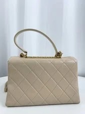 Auth Chanel CC Top Handle Flap Crossbody 2