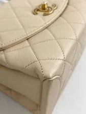 Auth Chanel CC Top Handle Flap Crossbody 4