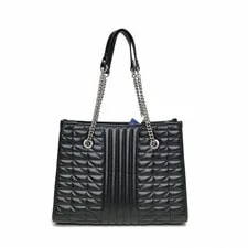 Gucci GG Marmont Logo Vertical Stripe Quilted Large - Excellent #4Y7UTR 2