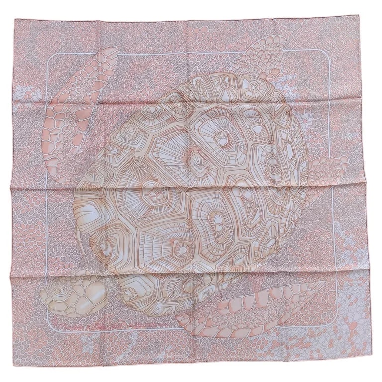 Hermès — Hermès Scarf de Madras A Zakynthos Turtle 35 Inches — Accessory — resale