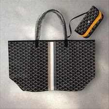 Goyard — Goyard St Louis , Limited Hand Painted Stripes — Handbag — resale