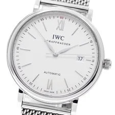 IWC Schaffhausen — IWC Schaffhausen Portofino IW356505 Silver Dial Automatic Watch_958552 — Watch — resale
