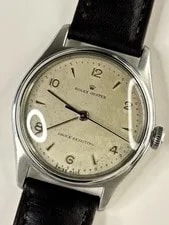 Rolex Oyster 1940’s WW2 ’S Manual Silver Dress - 4444 2