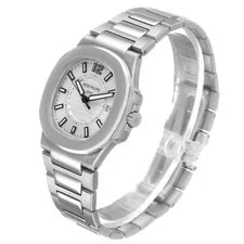 Patek Philippe Nautilus White Gold Silver Dial 7011 7011G Box Papers 4