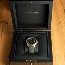 Audemars Piguet - Code 11.59 Self-winding Rose Gold Green Dial 41mm Date 70h B+P 4