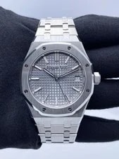 Audemars Piguet Royal Oak 15550ST Gray Dial Box Papers 2