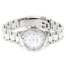TAG Heuer WBD1414 Aquaracer 11P Diamond Date Quartz Good Condition 939984 2