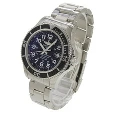 Breitling Superocean II S Automatic SS Black Dial A17365 OW0496 2