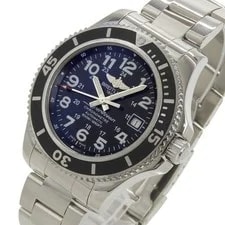 Breitling Superocean II S Automatic SS Black Dial A17365 OW0496 3