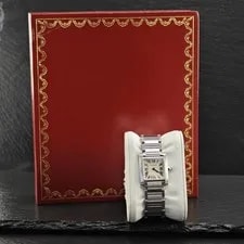Cartier Tank Française Quartz Small Model With Box Manual 4