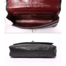 Chanel Crossbody Matelasse Double Chain Flap Paris D 3