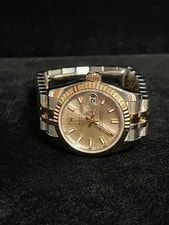 2007 Rolex Datejust 179171 Pink Stick Dial TT Jubilee Rose With Papers 26mm 4