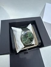 New IWC Portugieser Automatic 40 Green Dial Green Crocodile Strap IW358310 3