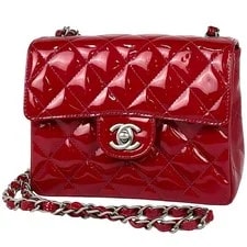 Chanel — Chanel Matelass Single Flap Chain Coco Mark Enamel Ba — Handbag — resale