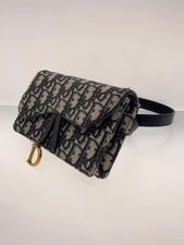 Christian Dior Saddle Belt Waist S5619CTZQ Trotter Pa 2