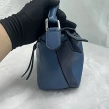 Loewe Puzzle Small Shades Grained Crossbody 3