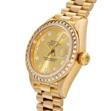 Rolex Datejust 79138G 26mm Yellow Gold Champagne #WW769 2