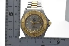 【Near 】 TAG Heuer 3000 Professional 934.206 36mm Gold Dial Quartz 4