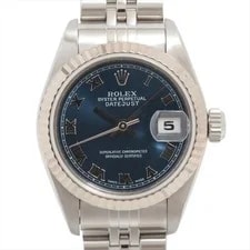 Rolex — Rolex Lady Datejust 79174 Ss×wg SS AT Blue Dial — Watch — resale