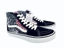 Vans Sk8-Hi Spider Skate Skull Without Box Us7 2