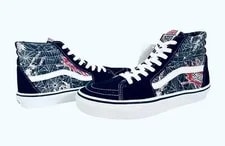 Vans Sk8-Hi Spider Skate Skull Without Box Us7 4