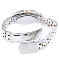 Tudor Prince Date 72033 32mm SS Gold #C11943 3