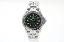 TAG Heuer S/el Professional WG111E Green Dial Date Quartz ’S Japan 3