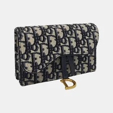 Dior Saddle Classic Print Belt Embroidered - Very Good #Nywpxf 4