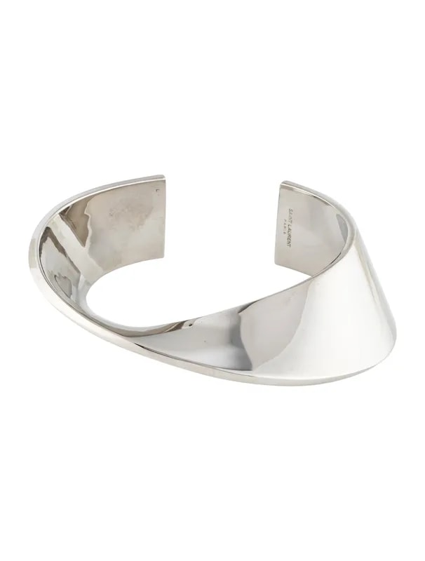 Saint Laurent — Swirl Open-Cuff — Jewelry — resale