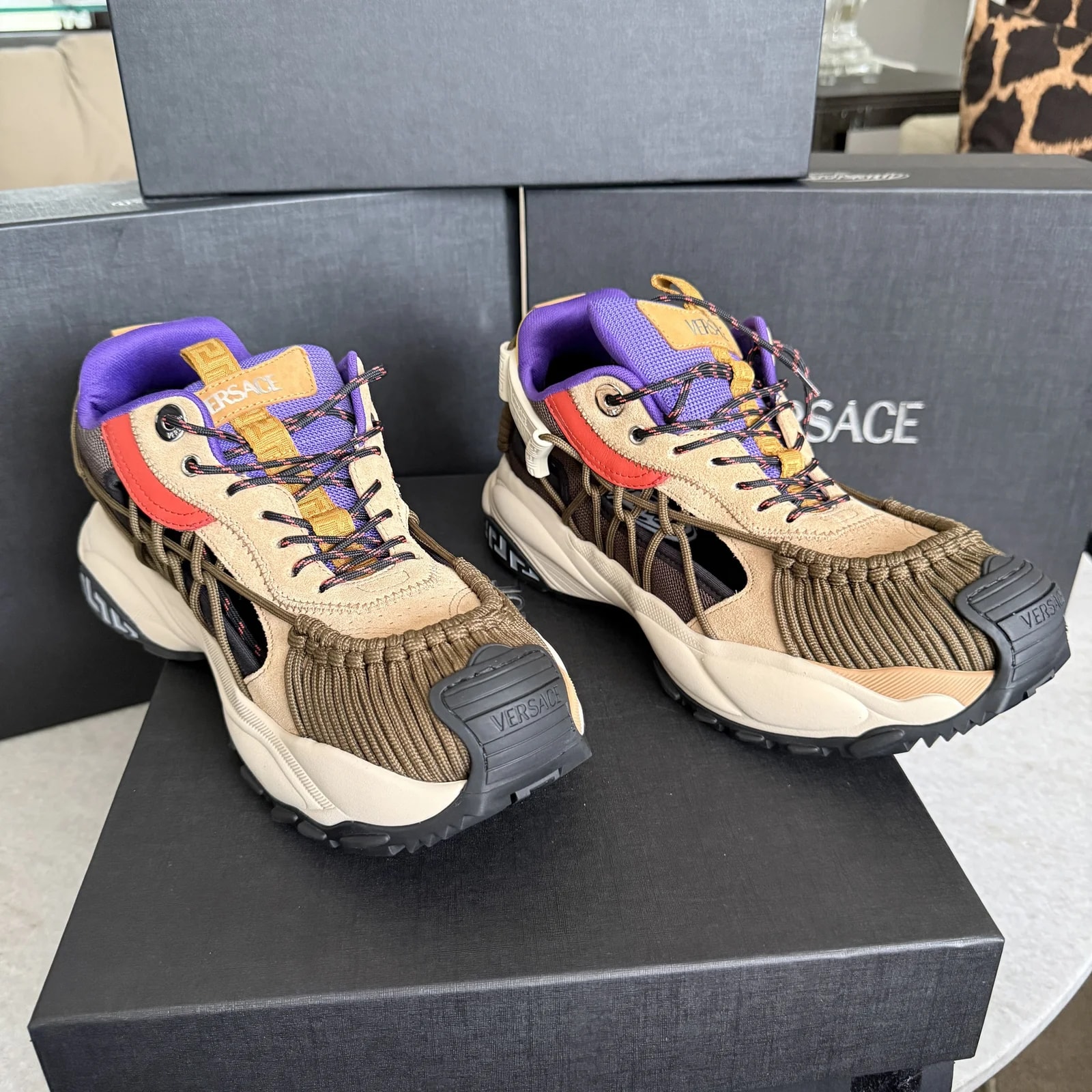 Versace — Versace Trigreca 1016711 EU 45 US 12 — Sneaker — resale