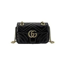 Gucci — Gucci Matelasse Mini GG Marmont — Handbag — resale