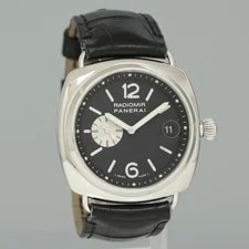 Panerai Radiomir Stainless Steel Black 42mm Leather PAM0014 2