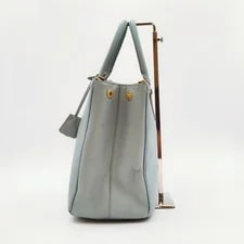 Prada Galleria Lux Double Zip Satchel 3