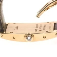 Cartier Tank Americaine SM WB707931 19mm K18PG Diamond Bezel Quartz #C015 2