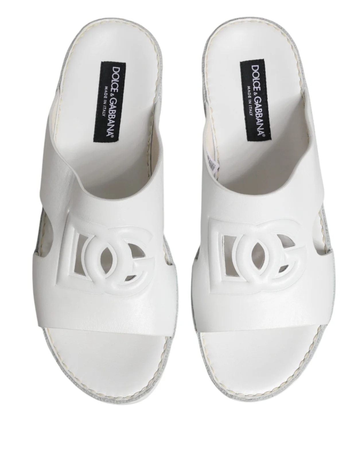 Dolce & Gabbana DG Cutout Slides Slippers 3